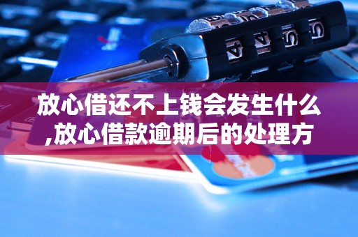 放心借还不上钱会发生什么,放心借款逾期后的处理方式