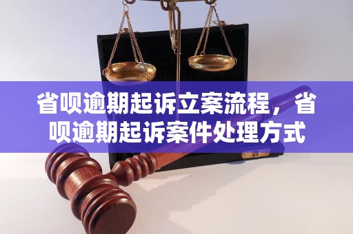 省呗逾期起诉立案流程，省呗逾期起诉案件处理方式