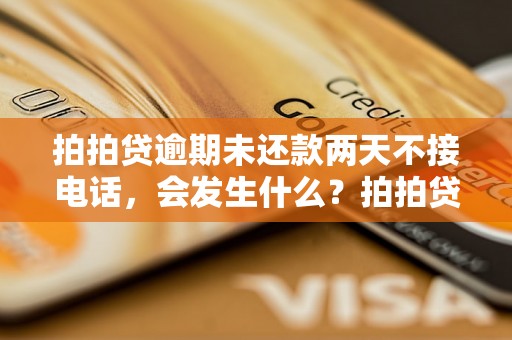 拍拍贷逾期未还款两天不接电话，会发生什么？拍拍贷逾期不接电话后果严重吗？