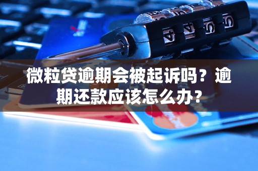 微粒贷逾期会被起诉吗？逾期还款应该怎么办？