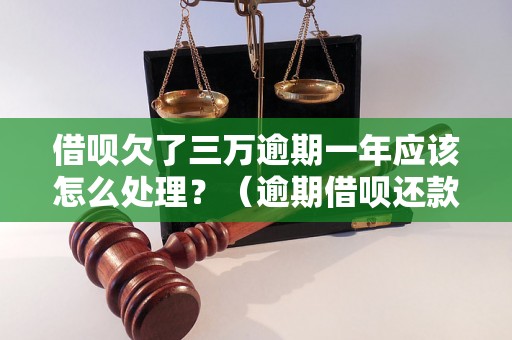 借呗欠了三万逾期一年应该怎么处理？（逾期借呗还款处理方法详解）