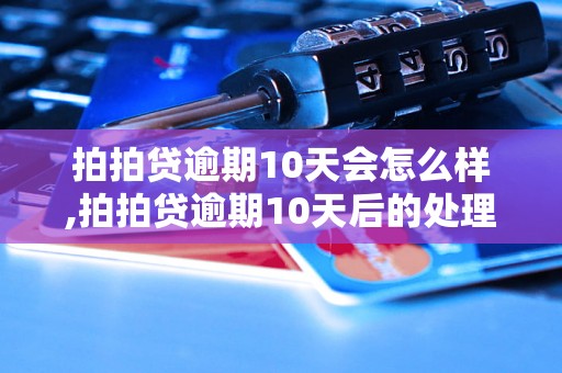 拍拍贷逾期10天会怎么样,拍拍贷逾期10天后的处理措施