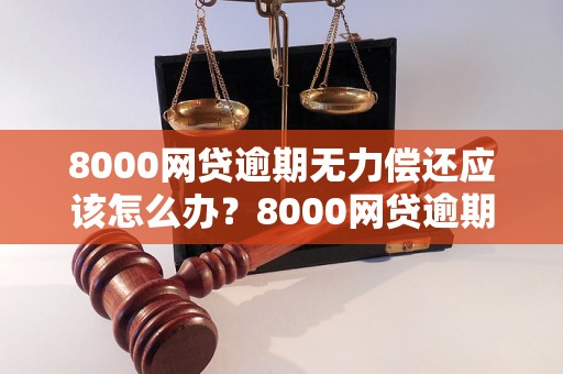 8000网贷逾期无力偿还应该怎么办？8000网贷逾期后的解决方法分析