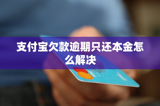 支付宝欠款逾期只还本金怎么解决