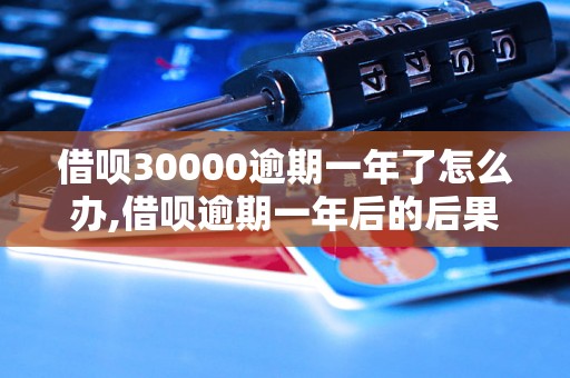 借呗30000逾期一年了怎么办,借呗逾期一年后的后果