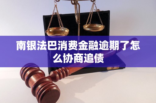 南银法巴消费金融逾期了怎么协商追债