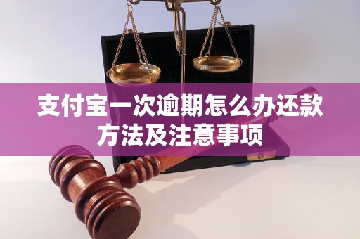 支付宝一次逾期怎么办还款方法及注意事项