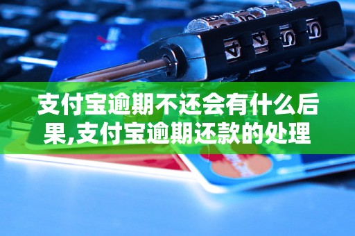 支付宝逾期不还会有什么后果,支付宝逾期还款的处理方式