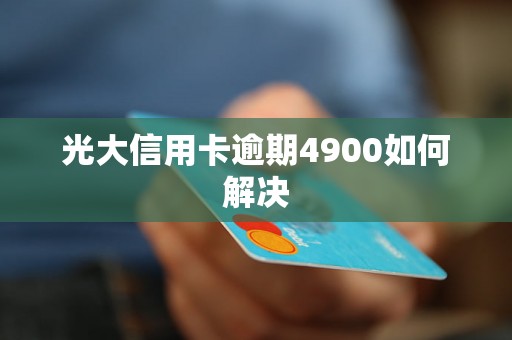 光大信用卡逾期4900如何解决