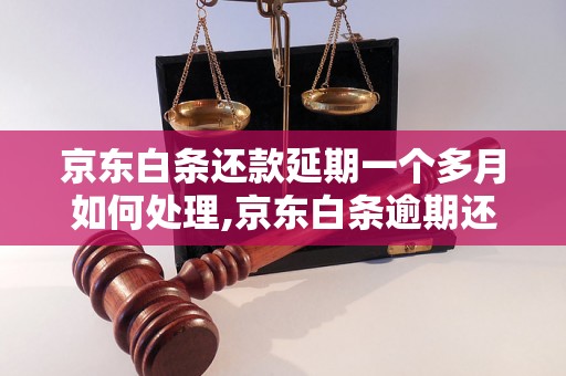 京东白条还款延期一个多月如何处理,京东白条逾期还款后果及解决办法