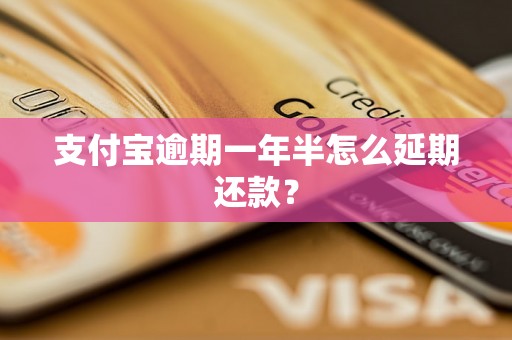 支付宝逾期一年半怎么延期还款？