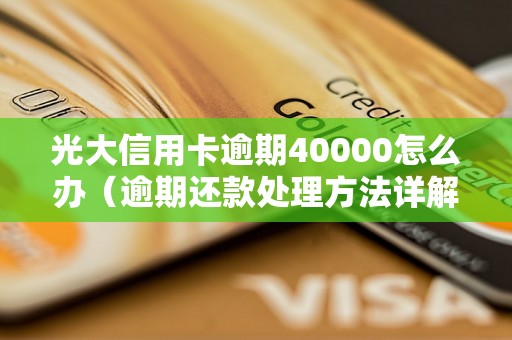 光大信用卡逾期40000怎么办（逾期还款处理方法详解）