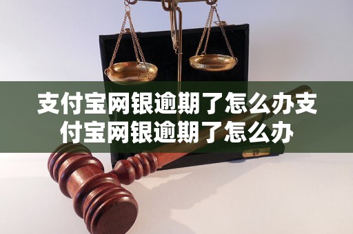 支付宝网银逾期了怎么办支付宝网银逾期了怎么办