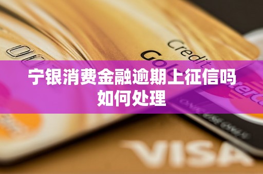 宁银消费金融逾期上征信吗如何处理