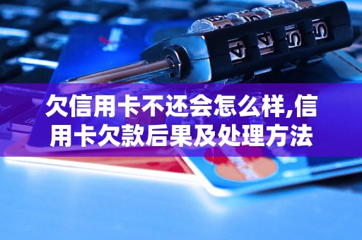 欠信用卡不还会怎么样,信用卡欠款后果及处理方法