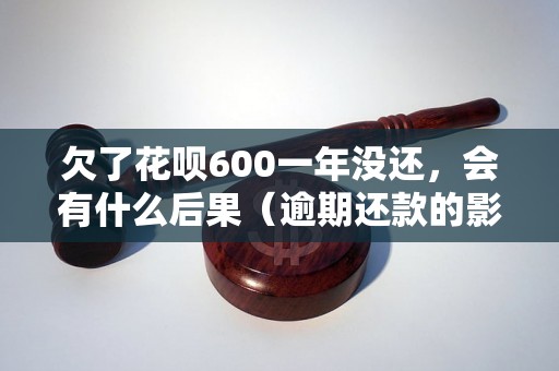 欠了花呗600一年没还，会有什么后果（逾期还款的影响及处理方法）