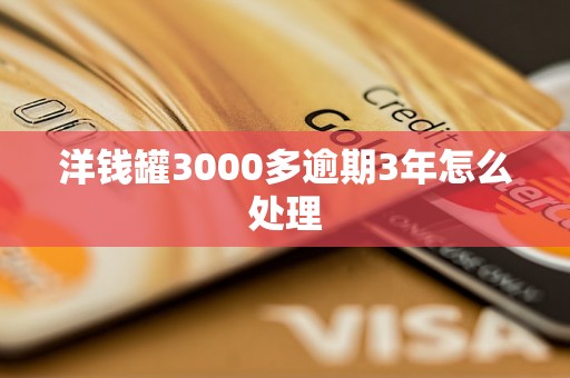 洋钱罐3000多逾期3年怎么处理