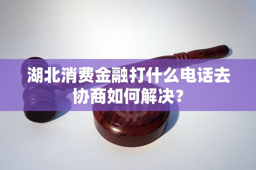 湖北消费金融打什么电话去协商如何解决？