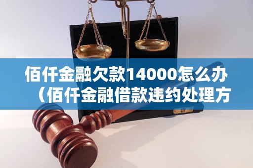 佰仟金融欠款14000怎么办（佰仟金融借款违约处理方法）