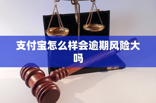 支付宝怎么样会逾期风险大吗