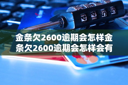 金条欠2600逾期会怎样金条欠2600逾期会怎样会有什么后果