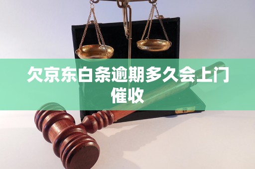 欠京东白条逾期多久会上门催收