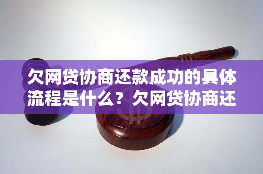 欠网贷协商还款成功的具体流程是什么？欠网贷协商还款成功的关键步骤有哪些？