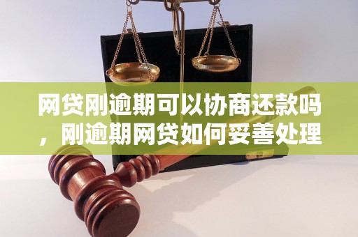 网贷刚逾期可以协商还款吗，刚逾期网贷如何妥善处理