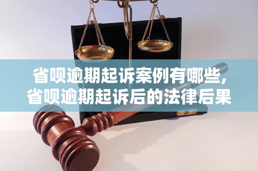 省呗逾期起诉案例有哪些,省呗逾期起诉后的法律后果