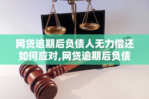 网贷逾期后负债人无力偿还如何应对,网贷逾期后负债人的解决方案