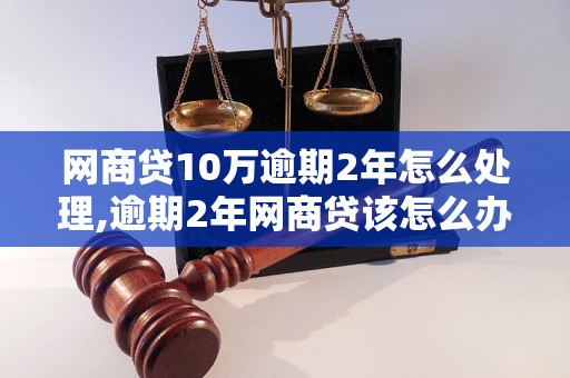 网商贷10万逾期2年怎么处理,逾期2年网商贷该怎么办