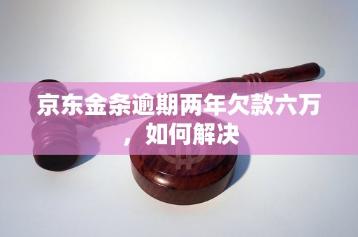 京东金条逾期两年欠款六万，如何解决