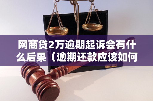 网商贷2万逾期起诉会有什么后果（逾期还款应该如何处理）