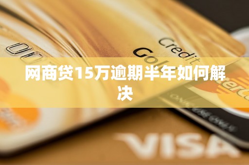 网商贷15万逾期半年如何解决