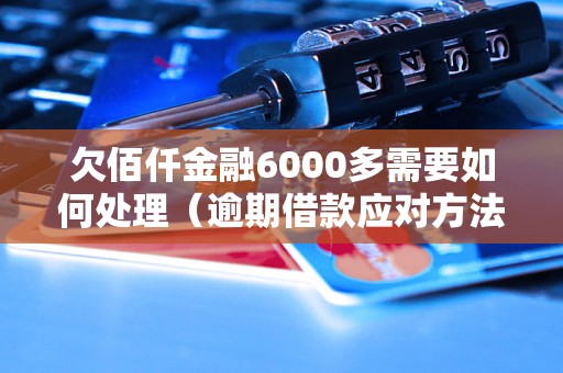 欠佰仟金融6000多需要如何处理（逾期借款应对方法）