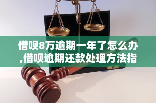 借呗8万逾期一年了怎么办,借呗逾期还款处理方法指南