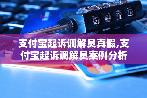 支付宝起诉调解员真假,支付宝起诉调解员案例分析