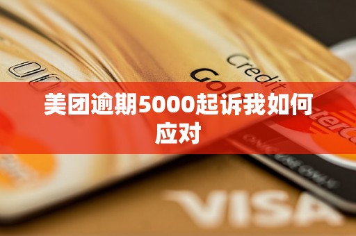 美团逾期5000起诉我如何应对