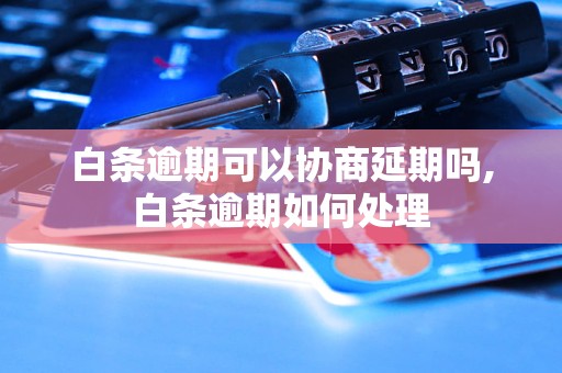 白条逾期可以协商延期吗,白条逾期如何处理