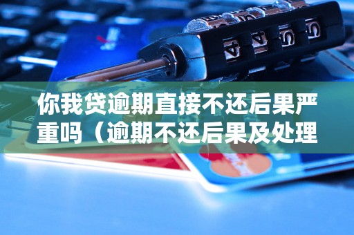 你我贷逾期直接不还后果严重吗（逾期不还后果及处理方式）