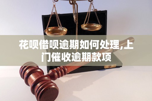 花呗借呗逾期如何处理,上门催收逾期款项