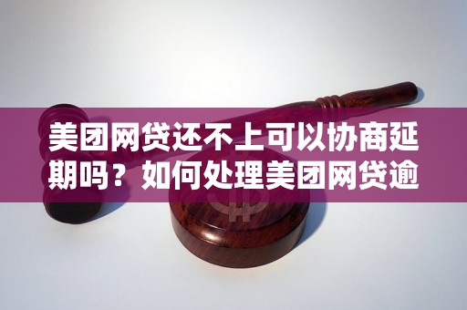 美团网贷还不上可以协商延期吗？如何处理美团网贷逾期问题