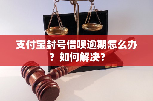 支付宝封号借呗逾期怎么办？如何解决？