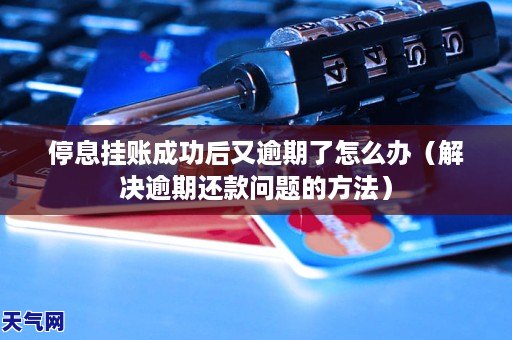 停息掛賬成功後又逾期了怎麼辦解決逾期還款問題的