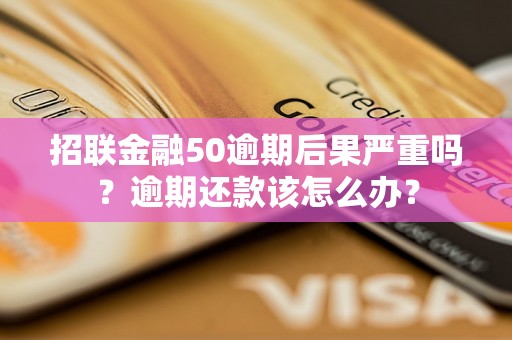 招联金融50逾期后果严重吗？逾期还款该怎么办？