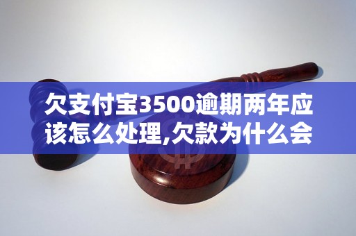 欠支付宝3500逾期两年应该怎么处理,欠款为什么会逾期两年