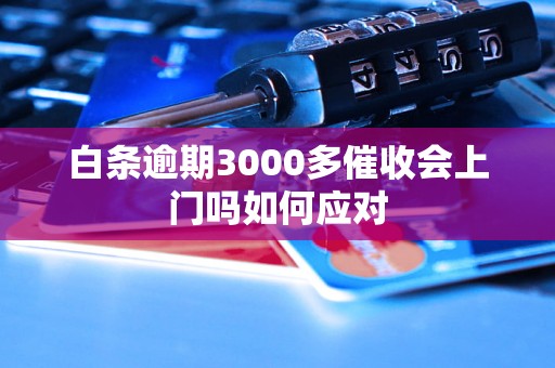 白条逾期3000多催收会上门吗如何应对