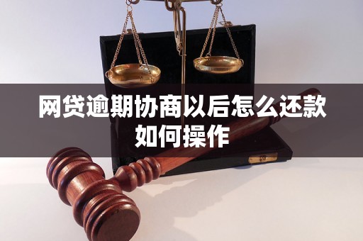 网贷逾期协商以后怎么还款如何操作