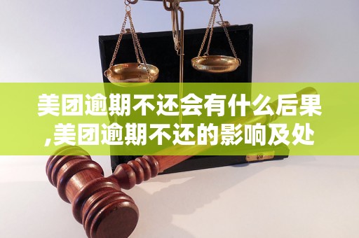 美团逾期不还会有什么后果,美团逾期不还的影响及处理方式