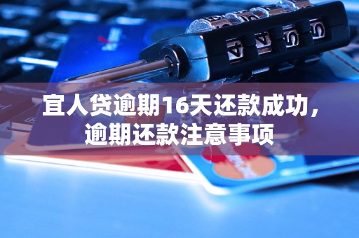 宜人贷逾期16天还款成功，逾期还款注意事项